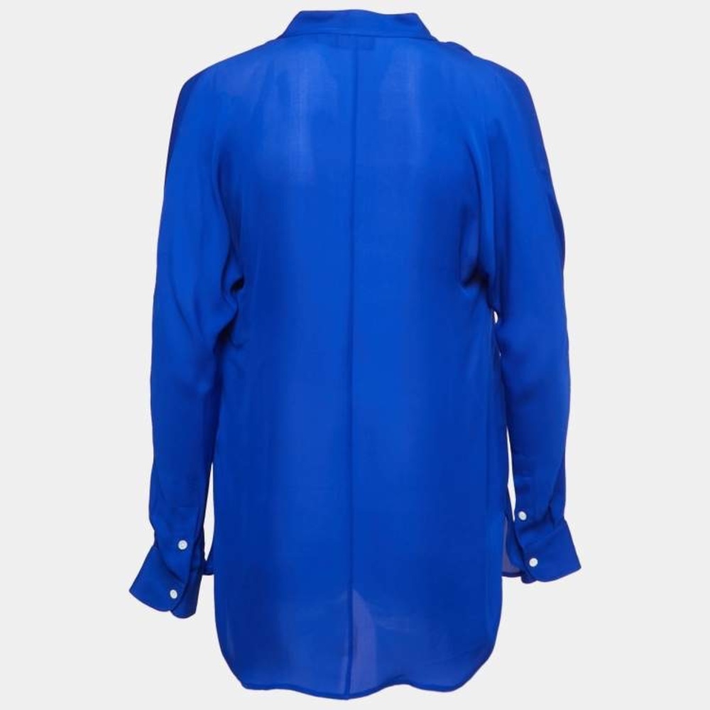 Lauren Ralph Lauren Royal Blue Long Sleeve Top